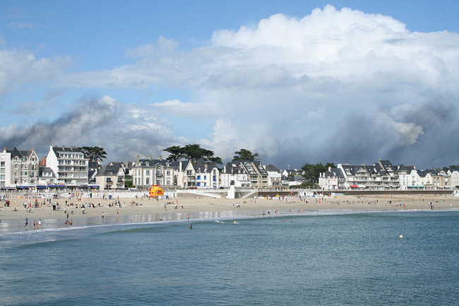 La península de Quiberon en Bretaña, lugar de nacimiento de la talasoterapia