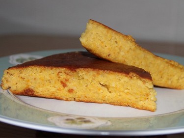 Receta de pastel de naranjas y harina de almendras enriquecido con nata para cocinar sin lactosa