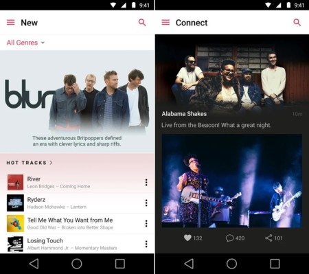 Los videoclips llegan a Apple Music para Android