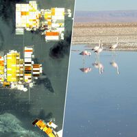 El salar de Atacama es la clave sobre la que pivota la industria del coche eléctrico. Y está empezando a secarse