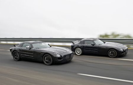 Mercedes prepara el SLS AMG eléctrico