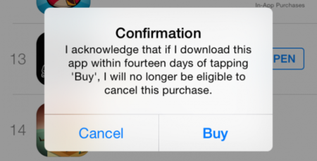 Ya sabemos cómo Apple tratará a los que abusen del nuevo derecho a devolver contenidos