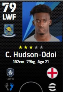 Los 10 jugadores más rápidos de eFootball 2022 Hudson-Odoi
