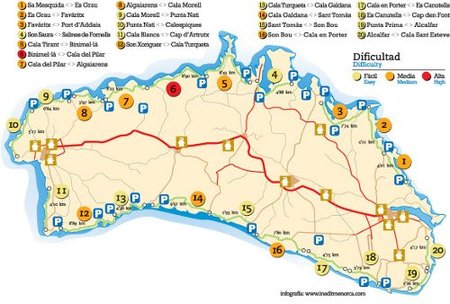 mapa cami dels cavalls