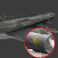 Un submarino nazi lleva 80 años hundido frente a Noruega. Y es una bomba que no saben cómo desactivar: tiene 67 toneladas de mercurio dentro 
