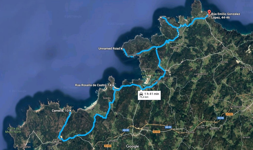 Ruta 5 Camelle Malpica
