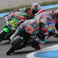 Ayumu Sasaki lidera el entrenamiento libre de Moto3 en Alemania con muchos favoritos retrasados