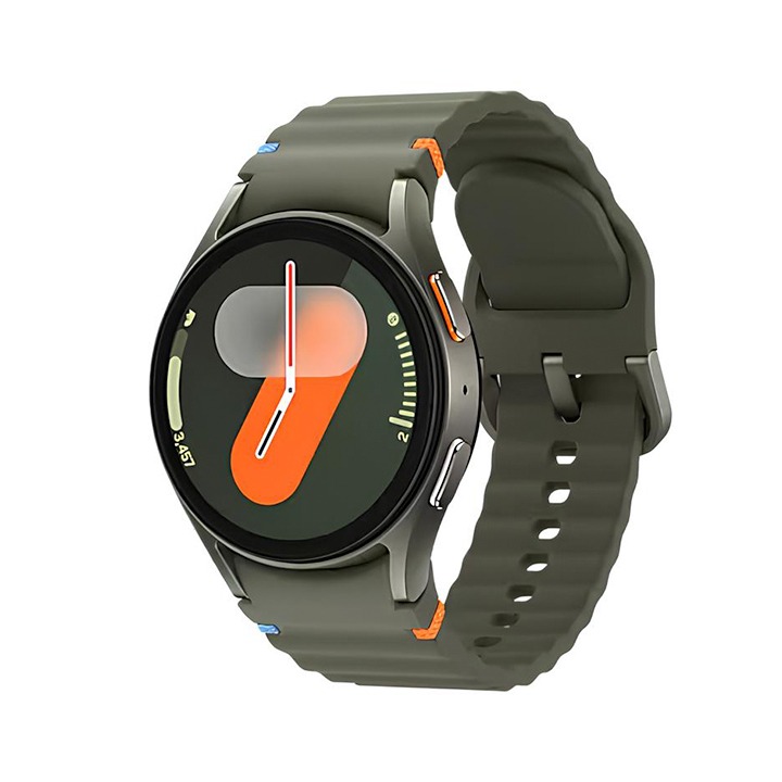 Samsung Galaxy Watch7 Smartwatch 40mm Bt Galaxy Ai Caixa Verde Pulseira Verde Bisel Verde Desenho da pulseira na
