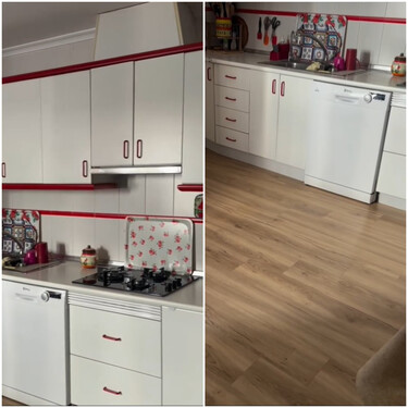 Así se ha reformado sin obras una cocina de los 90 por menos de 150 euros: "Este es el maravilloso resultado" 
