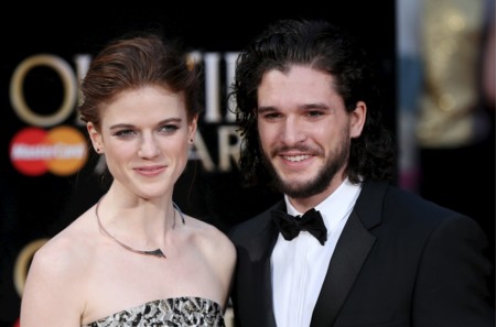 Sí, Kit Harington y Rose Leslie ya posan juntos en la alfombra roja