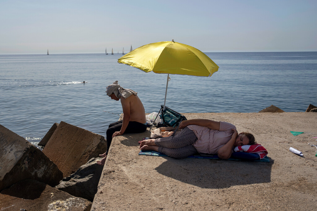 Esa masa amarilla del mapa es nuestra gran esperanza para acabar con la ola de calor. Ya solo queda cruzar los dedos