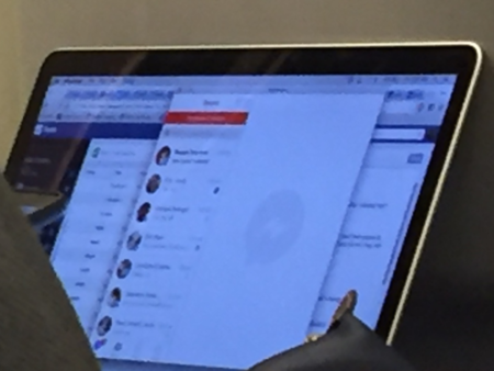 Imagen de la semana: ¿Es este el cliente oficial de Facebook Messenger para Mac?