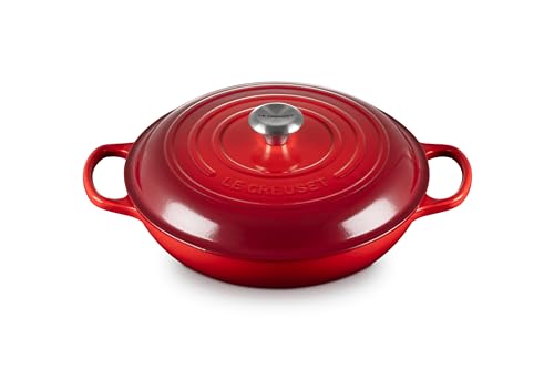Le Creuset Cacerola baja de hierro fundido