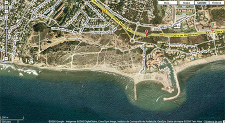 Cabopino mapa