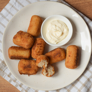 Croquetas congeladas en freidora de aire: la opción más rápida para cuando no tienes tiempo en la cocina
