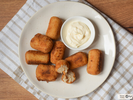 Croquetas congeladas en freidora de aire: la opción más rápida para cuando no tienes tiempo en la cocina