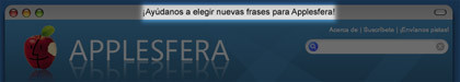 Ya está lista la encuesta para elegir nuevas frases en Applesfera: ¡A votar!