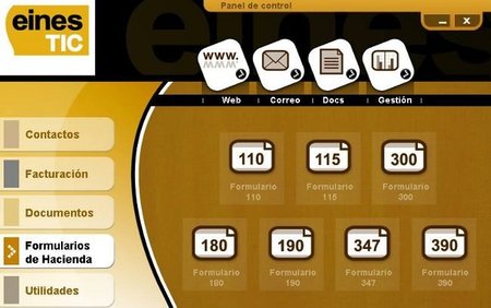 Módulo de hacienda de Eines