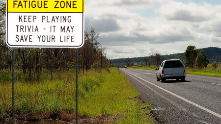 Austrlia Señal Fatigue Zone