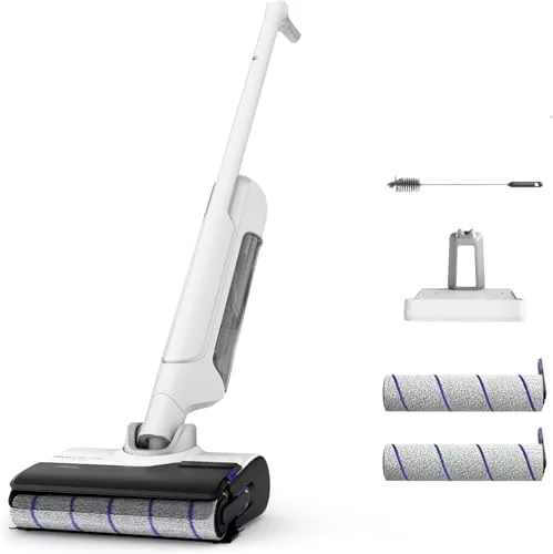 Rowenta X-Clean 10, Fregona Eléctrica Sin Cable con Tecnología Wet & Dry