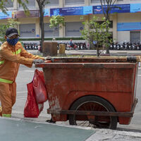 En esta ciudad de México dar propina al camión de la basura ya evolucionó: se hace por transferencia bancaria 