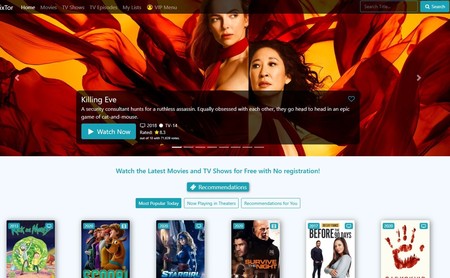 En esta web puedes ver películas y series online sin necesidad de registro y sin que te muestren anuncios
