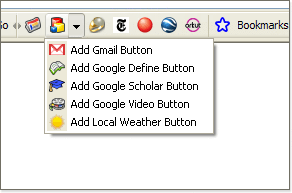 Google Toolbar: añade tus propios botones