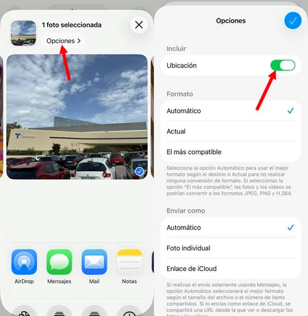 Compartir Fotos Iphone