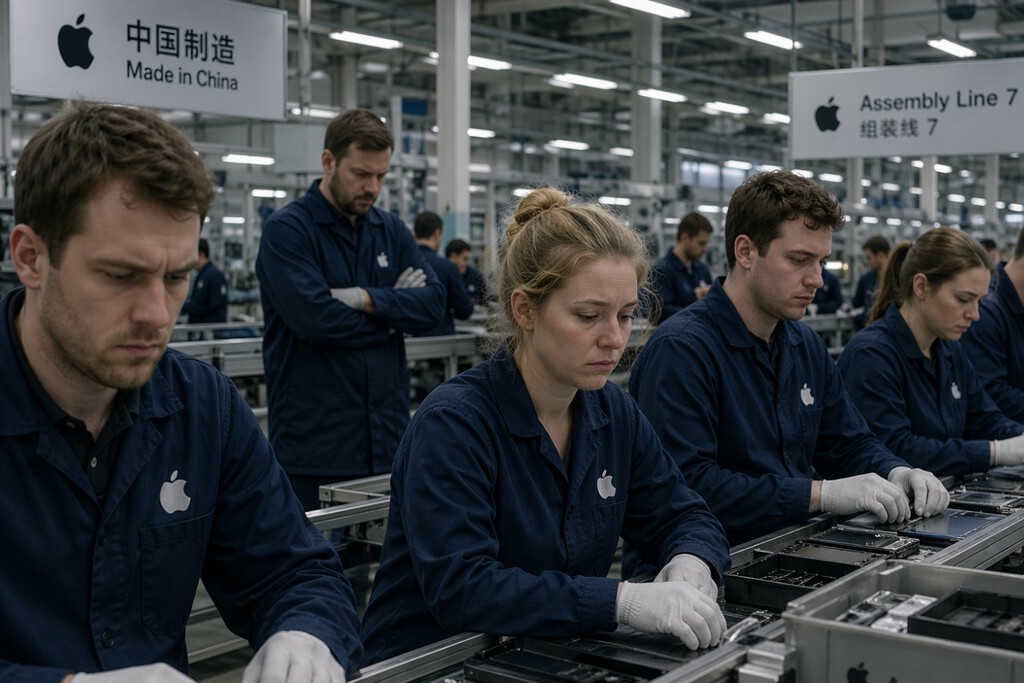 Somos viudas de Apple. Los ingenieros trabajaban tanto en China que la compañía tuvo que tomar medidas urgentes 