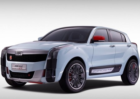 Qoros 2 SUV PHEV Concept, ¿De qué le ven cara?
