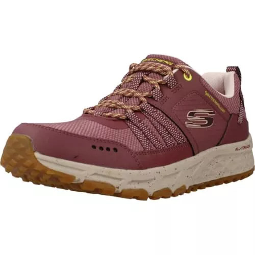 Skechers - 180061 Mve, Zapatillas de Senderismo de Corte Bajo para Mujer