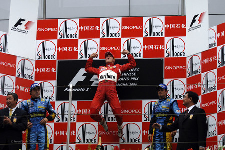 Victoria Schumacher China Formula 1 2006