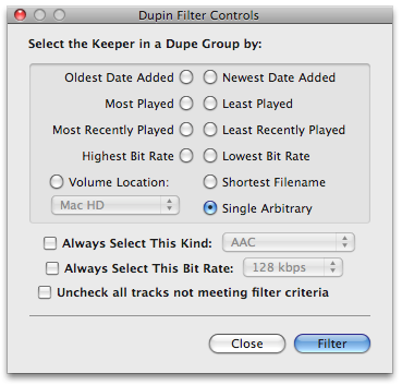 Dupin, elimina automáticamente duplicados en iTunes