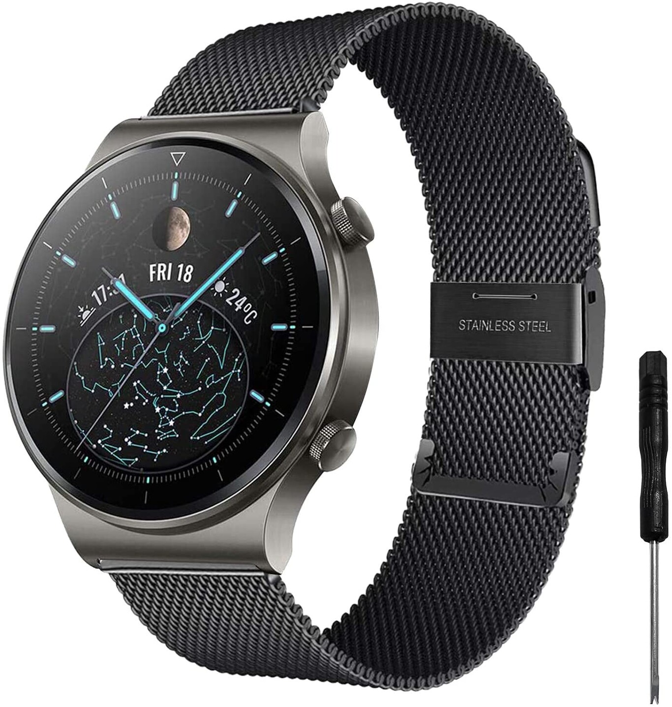 14 correas compatibles y baratas para los smartwatch Huawei Watch GT2