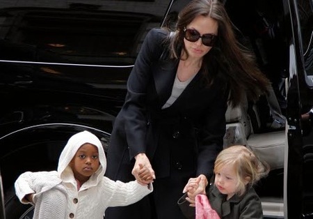 Angelina Jolie se marchó dando un portazo