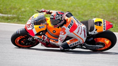 Marc Márquez con el segundo mejor tiempo