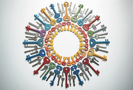 Llaves de colores