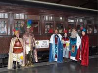Madrid: un paseo en el Tren de la Navidad