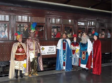 Madrid: un paseo en el Tren de la Navidad