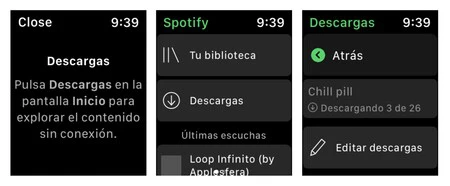 Spotify ダウンロード Apple Watch 3