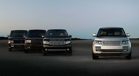 Cuatro generaciones y 48 años de Range Rover en un minuto y medio