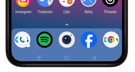 Pantalla de inicio Android