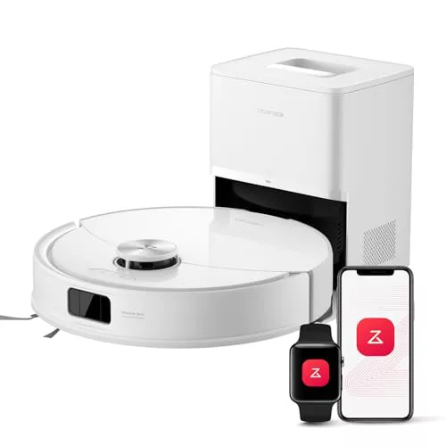 roborock Q10 S5+ Robot Aspirador y Fregasuelo 2 en 1 de 10000 Pa, Doble Sistema Antienredos