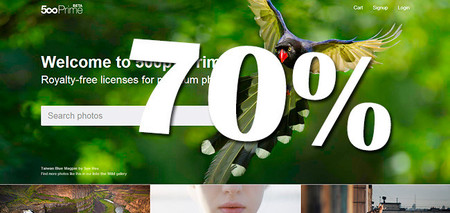 500px aumenta la comisión de la venta de fotografías para los fotógrafos de su plataforma hasta el 70%