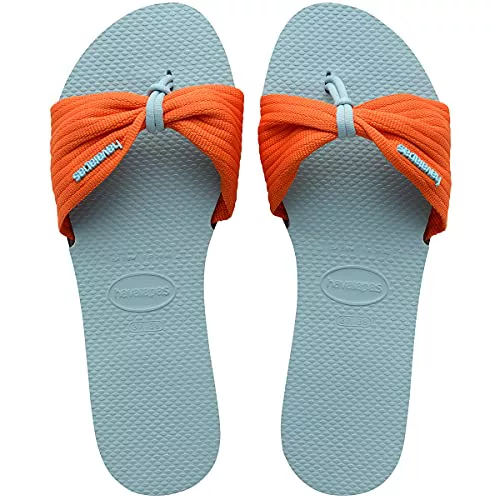 Havaianas You St Tropez Basic, Sandalia Mujer, Turquesa (Blue Water), 39/40 EU