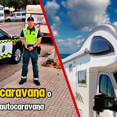 La Guardia Civil explica en 40 segundos lo que me ha costado la vida entender: para viajar con una caravana tengo que seguir estas reglas 