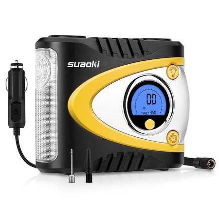 Oferta flash en Amazon: compresor portátil digital Suaoki B24A por 32,99 euros con envío gratis