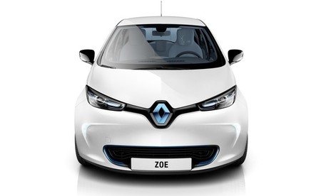 Renault ZOE blanco frontal