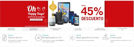 Phone House combate el 11-11 con los Oh Happy Days: descuentos en móviles y tablets