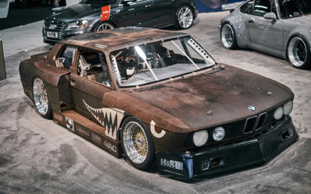 Este BMW 535i llamado Rusty Slammington nos demuestra que el óxido también puede ser bello
